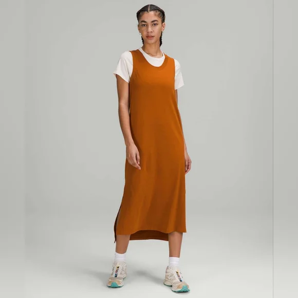 brown lululemon dress Marcy Cutout Maxi Dress Dark Chocolate — Maxi Dresses